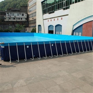 <span class=keywords><strong>Piscina</strong></span> inflable con marco de Metal de acero, equipo de juego de agua con marco de Metal para exteriores - Product Image 3