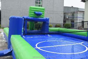 Nuevo diseño fútbol inflable, inflable juego de futbolín con presentada, deportes inflables - Product Image 6