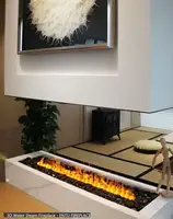 Barato fogo-lareira-fake 3D Vapor de Água Lareira Elétrica lareira elétrica decorativos
