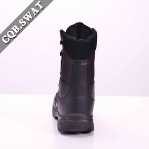 9 Inch Jungle Laarzen Hoge Enkel Zwarte Gevechtsstijl Met Veters Sluiting Vibram Buitenzool En Gewatteerde Kraag - Product Image 4