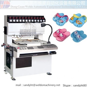 Kauçuk Ayakkabı yumuşak pvc kauçuk etiket yapma makinesi - Product Image 3