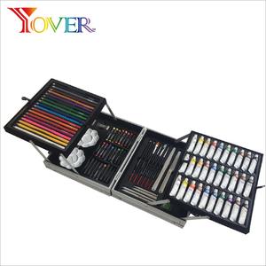 Boîte en aluminium pour <span class=keywords><strong>dessin</strong></span> <span class=keywords><strong>et</strong></span> <span class=keywords><strong>peinture</strong></span>, ensemble artistique, 105 pièces - Product Image 1