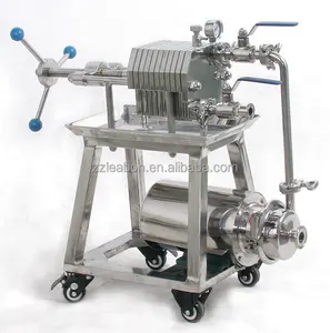 Hot Selling Fine Filtration Juice Mini Filter Press Price