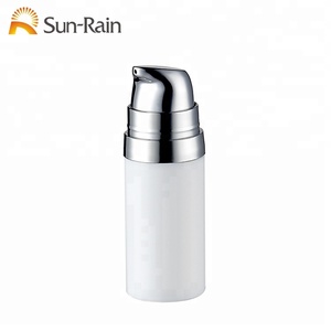 <span class=keywords><strong>Mejor</strong></span> <span class=keywords><strong>Precio</strong></span> de <span class=keywords><strong>calidad</strong></span> superior de aluminio blanco tapa de plata 15ml botella de bomba cosmética sin aire botella de loción de muestra - Product Image 2