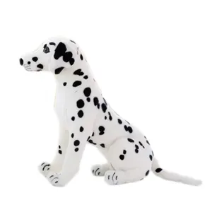 Factory OEM animal stuffed Spot Dog Toy Plush Dalmatian Dog