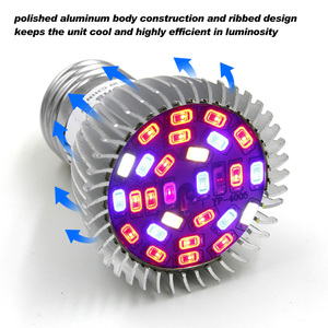 Lampes de culture <span class=keywords><strong>LED</strong></span> 28W E27 E14 GU10 SMD5730 Lampe de plante pour <span class=keywords><strong>semis</strong></span> Vegs Croissance Fleur Système hydroponique - Product Image 2