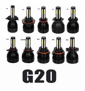 Faros led para coche y motocicleta h4, todo en uno, 4 lados, G20, G7, 80w, 8000lm, 6000k, h13, 9004, h15, hb4, hb3, h11, <span class=keywords><strong>h3</strong></span> - Product Image 2