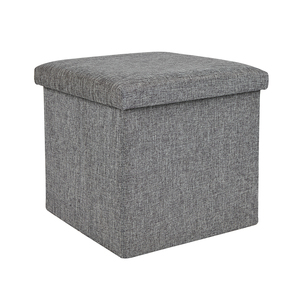 <span class=keywords><strong>Pas</strong></span> <span class=keywords><strong>cher</strong></span> prix tissu gris tissu siège souple chambre <span class=keywords><strong>salon</strong></span> <span class=keywords><strong>pouf</strong></span> de rangement - Product Image 3