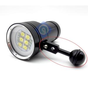Froid intense Bras Lampe De Poche Bras Base Adaptateur Universel Pour Plateau Poignée Plongée Photographie Lampe De Poche - Product Image 4