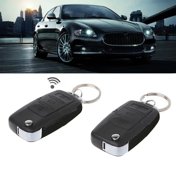 12V Universal Car Auto Remote Central Kit Door Lock Locking Vehicle Keyless  Entry System with 2