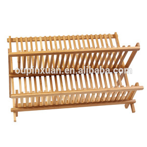 Vaisselle en bambou rack, <span class=keywords><strong>cuisine</strong></span> à usages multiples - Product Image 1