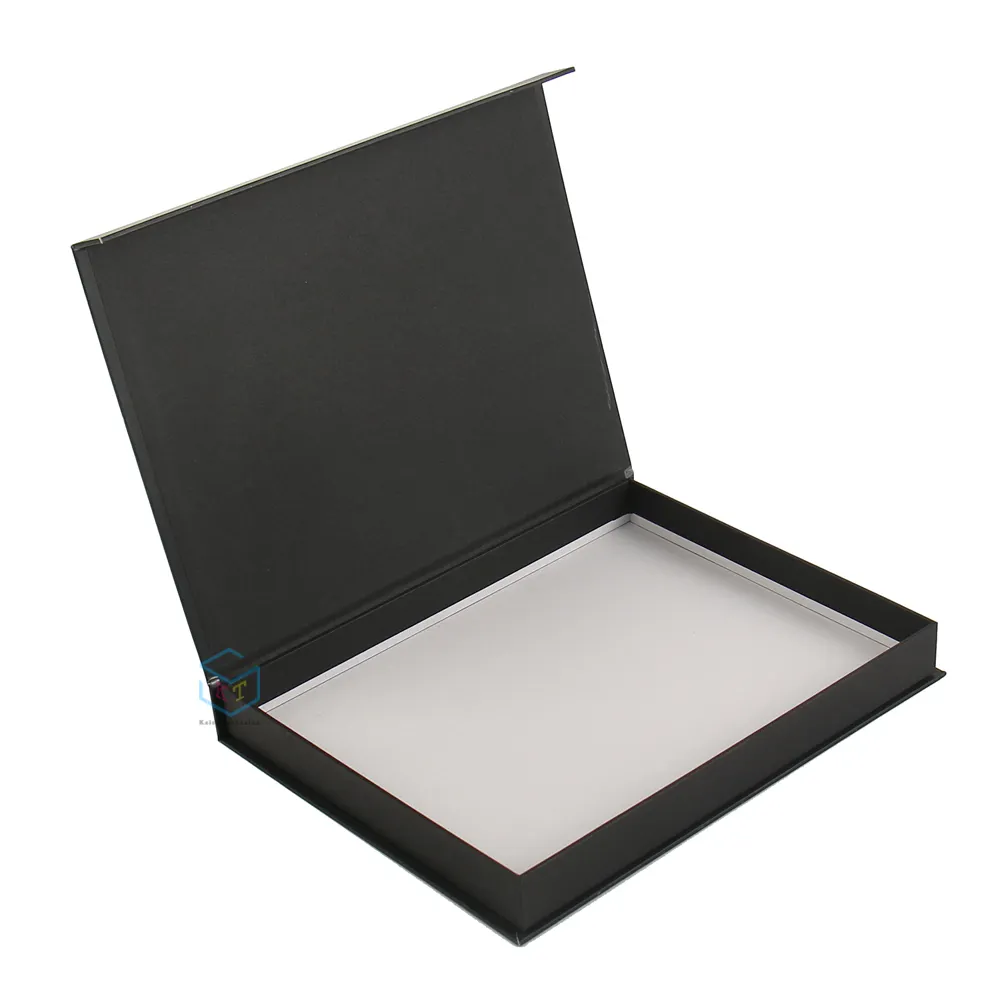 custom premium black gift magnetic men shirt box packaging