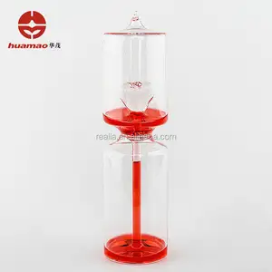 Termómetro de amor de vidrio HM-PT042, calentador de mano, Horizontal, regalos promocionales