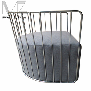Réplique En Métal Mariées Voile Avec Accoudoir Pour Salon - Product Image 6