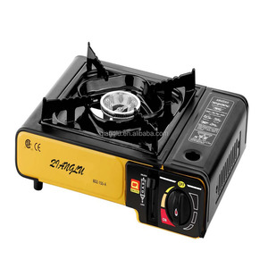 Fornello a gas da campeggio portatile, cucina a gas butano da trekking per uso esterno - Product Image 1