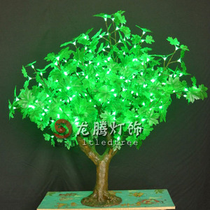 Lámpara Decorativa <span class=keywords><strong>de</strong></span> <span class=keywords><strong>Navidad</strong></span> para Interiores y Exteriores, Balcón, Hogar, Hoja Artificial LED Luminosa, Árbol <span class=keywords><strong>de</strong></span> Arce Brillante, IP65 - Product Image 5