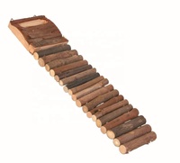Poupées de perroquet en bois naturel, 10 pièces, 20 cm/15mm de diamètre, jouet, oiseau, couchée, naturelle