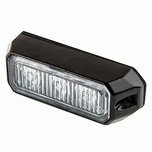 3 LED 9W مركبة الطوارئ أدى الومضات أضواء