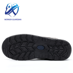 Marrone <span class=keywords><strong>In</strong></span> <span class=keywords><strong>Pelle</strong></span> di Mucca Caviglia Alta Stivali Da Lavoro di Sicurezza Produttori - Product Image 4