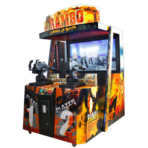 Chenshou <span class=keywords><strong>Stallone</strong></span> 2 Simulateur De Tir Arcade Monnayeur Machine De Jeu Pour Vente - Product Image 2