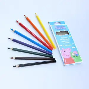 Jumbo colored triangular classic shape color pencil for coloring and drawing pencil