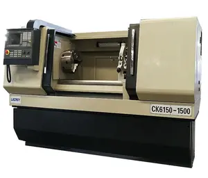 Cnc 선반 ck6150 1500 지멘스 808d cnc