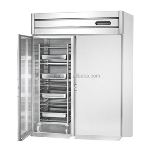 <span class=keywords><strong>Congelatore</strong></span> Verticale Commerciale a 1 Porta in Acciaio Inox / <span class=keywords><strong>Frigorifero</strong></span> Verticale a <span class=keywords><strong>2</strong></span> <span class=keywords><strong>Porte</strong></span> <span class=keywords><strong>con</strong></span> Carrello Mobile Interno - Product Image 1
