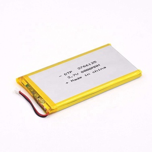 JST 2P 플러그와 DTP 울트라 씬 충전식 lipo 배터리 3.7v <span class=keywords><strong>8000mah</strong></span> 태블릿 배터리 - Product Image 2