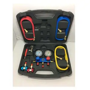 Refrigeration parts CT-736G R410 manifold set Gauge refrigeration tools herramientas de refrigeracin