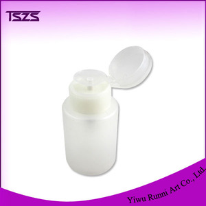 Transparente leve <span class=keywords><strong>productos</strong></span> del arte del clavo polaco del Gel removedor de uñas botella dispensador de la bomba - Product Image 3