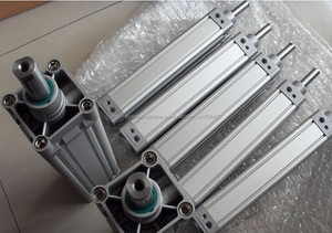 Gogo neumático mini cilindros de aleación de aluminio 16 mm diámetro 75 mm carrera aire cilindro doble efecto con vástago - Product Image 5