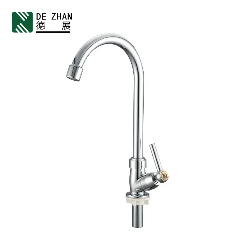 Kaiping蛇口ヨーロピアンタイプ商用シングルハンドルプラスチックキッチンシンク水栓