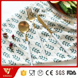 Ensemble de couverts en cuivre mat de style <span class=keywords><strong>portugais</strong></span>, plaqué or, vaisselle comestible - Product Image 6
