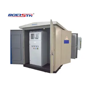 Outdoor 200KVA 315KVA 400KVA Upto 2.5 MVA Combination Compact Power Distribution Transformer Substation 6.6KV 11KV 33KV