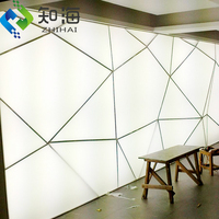 ZHIHAI Matériau de panneau de plafond moderne pour décoration intérieure personnalisée Cielo Raso En Pvc Plafond extensible Intérieur Dubaï