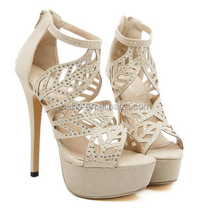 <span class=keywords><strong>Scarpe</strong></span> <span class=keywords><strong>con</strong></span> <span class=keywords><strong>Tacco</strong></span> Alto Sandali Bianchi e Neri e <span class=keywords><strong>Scarpe</strong></span> Eleganti PZ3258 - Product Image 5