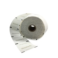 Pegatina de papel térmico de código de barras personalizada, adhesivo para rascar, medicina, 4 "x 6"