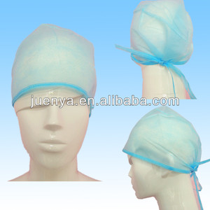 100% guarante empate de nuevo de una sola capa quirúrgica de matorral desechables <span class=keywords><strong>doctor</strong></span> sombrero - Product Image 1