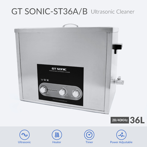 Nettoyeur à ultrasons industriel électrique GT SONIC ST36A/B, 36L, 28/40kHz, pour carburateur/buse d'injection de carburant - Product Image 2
