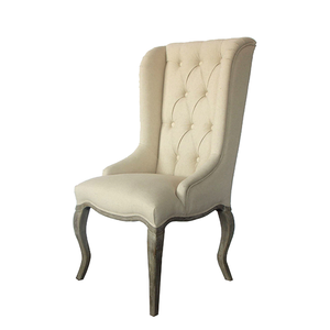 French Modern Solid Oak/Birch Wood Corner <strong>Dining</strong> <strong>Chair</strong> <strong>Velvet</strong>/Linen/Genuine Leather Upholstery Various Colors for Hotel Home Use - Product Image 6