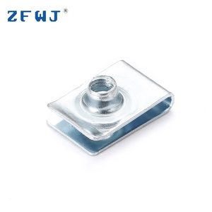 Galvanized Steel <strong>Spring</strong> Steel <strong>Spring</strong> <strong>Lock</strong> Clamping U Clip Nut - Product Image 1