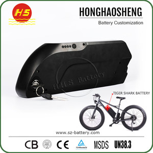 13S5P 18650鲨鱼DS-6 Ebike 17.5ah锂离子电池组48v电动自行车电池 - Product Image 2