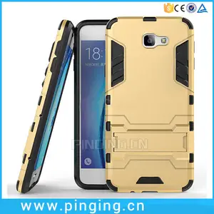 איש ברזל כבד שריון case כיסוי עבור samsung galaxy j7 ראש kickstand מקרה