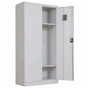 Casier en acier pour bureau à 2 portes, armoire en métal, placard, casiers pour vestiaire - Product Image 3