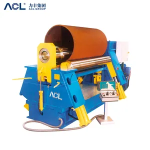Acl Hvac 3-Roller Ijzeren Plaat Bocht Rolling Machine Plaatwerk Plaat Buigen Machine
