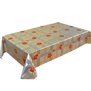 Vàng <span class=keywords><strong>Pvc</strong></span> Bảng <span class=keywords><strong>Runner</strong></span> Chải Bàn Ăn Mat Đẹp Bảng Vải Cho Đảng - Product Image 2