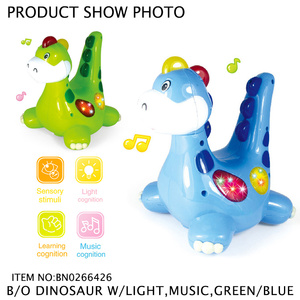 Jacko Toys Nouveaux Jouets Dinosaures Cartoon à Piles avec Fonction Bump and Go et <span class=keywords><strong>Musique</strong></span> pour le Festival du Commerce - Product Image 4