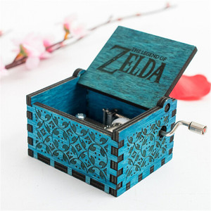 Petit <span class=keywords><strong>piano</strong></span> artisanal en bois à manivelle, jouet musical à remontage, boîte à <span class=keywords><strong>musique</strong></span>, cadeaux, artisanat en bois - Product Image 5