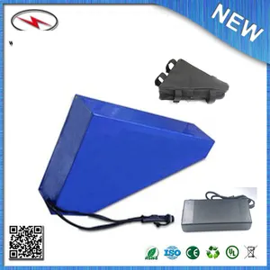 A grade quality 72 v 20ah triangle battery 72 v samsung ebike batterie 48 v 1000 w 锂离子电池组电动自行车