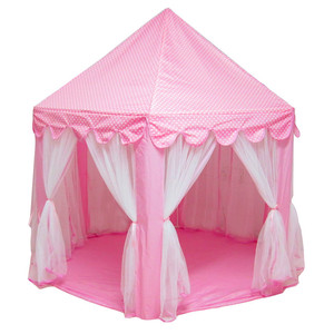 Tente de jeu pour enfants, château de princesse rose, maison de bébé, intérieur, extérieur, YWSP-CE - Product Image 3